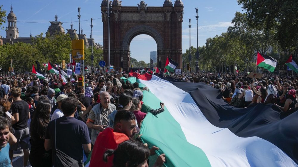 Protesti u Barseloni, 70.000 ljudi demonstriraju u znak podrške Palestincima, protesti se spremaju i u Italiji i Portugalu 1