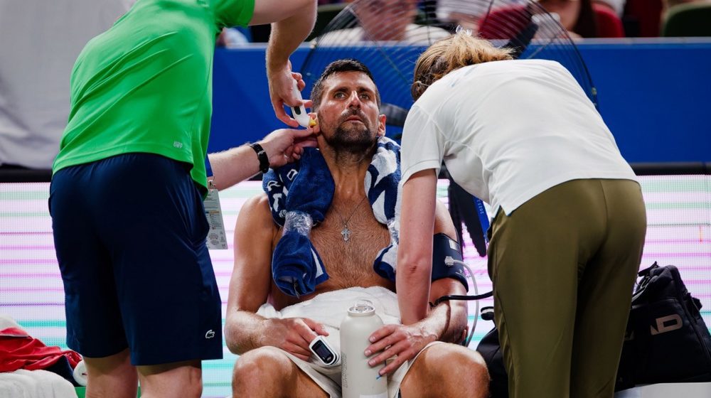 ATP razmatra pravilo o toploti zbog katastrofalnih uslova u Šangaju čija je žrtva i Đoković 1