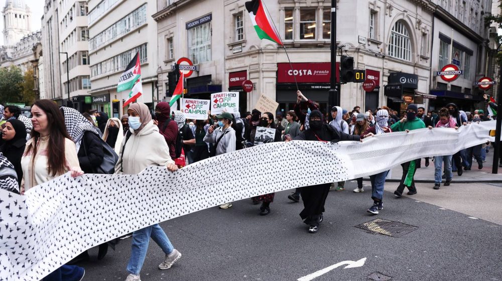 U više gradova održani propalestinski protesti povodom godišnjice napada Hamasa uprkos kritikama 1