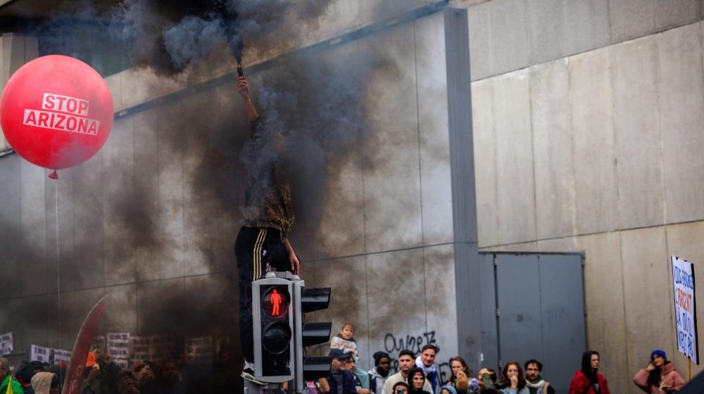 Nacionalni štrajk u Belgiji: Policija ispalila suzavac na demonstrante, prizemljeni avioni i poremećen javni prevoz 1