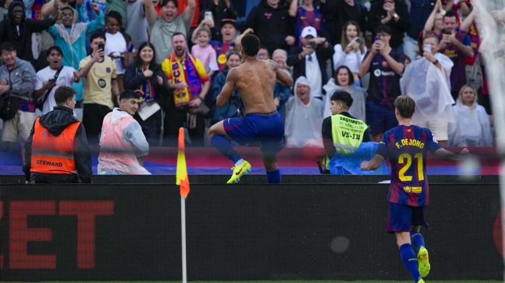 (VIDEO) Pogledajte kako je Barselona slavila golom u zaustavnom vremenu 1