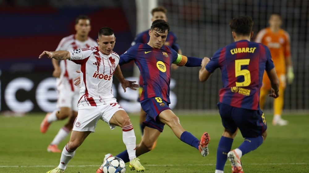 Barselona - Olimpijakos, Liga šampiona