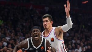 Košarkaši Partizana izgubili su od Pariza sa 101:83 (26:26, 22:20, 23:14, 30:23) u meču šestog kola Evrolige.