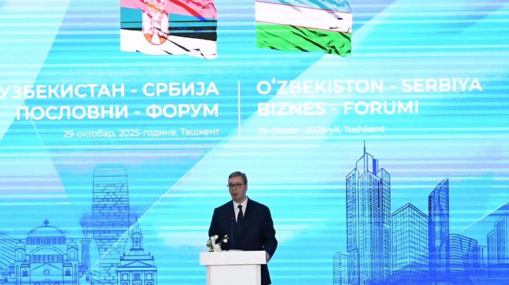 Vučić doputovao u Samarkand na otvaranje zasedanja Generalne konferencije Uneska 1