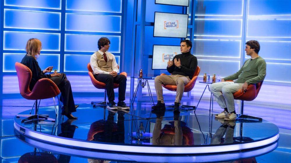 Studenti u "Utisku nedelje": Nećemo biti na listi za republičke izbore, na lokalu mogući različiti modeli kao u Mionici i Negotinu 1
