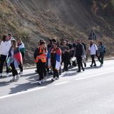 Novopazarski studenti koji pešače ka Novom Sadu dobili policijsku pratnju 14