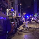 Jaka eksplozija u Kosovskoj ulici u Beogradu, policija na licu mesta