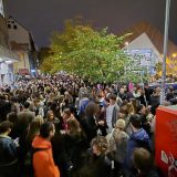 protest ispred Pete beogradske gimnazije