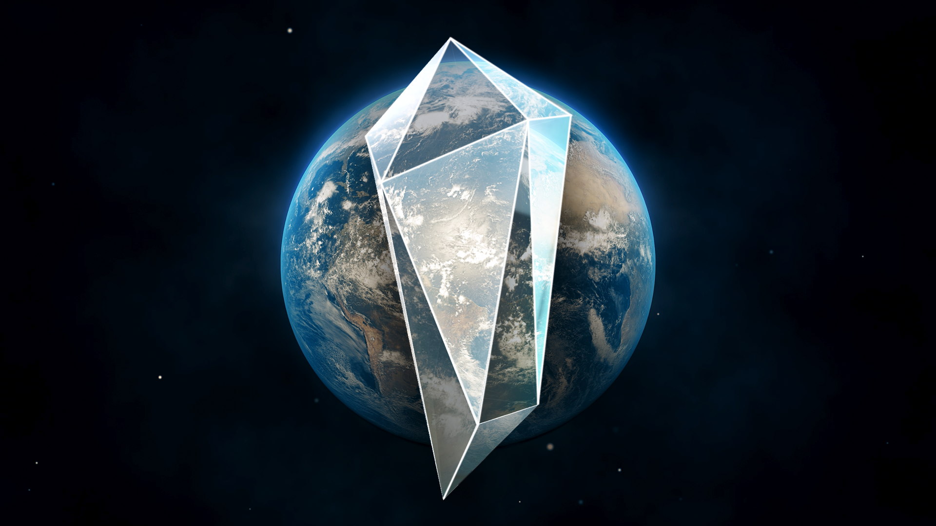 Stogodišnje otkriće koje i dalje pomaže da se osvoji Nobelova nagrada 1 providni kristal postavljen preko slike planete Zemlje