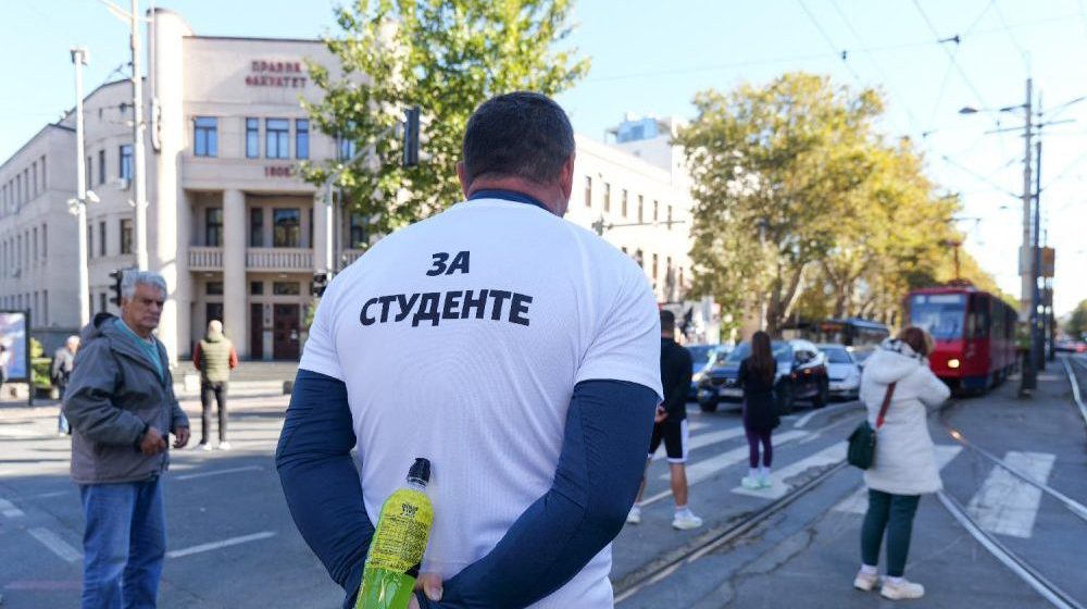 Studenti traže pomoć za Veroljuba Sarića, udarenog kod Pravnog fakulteta 1