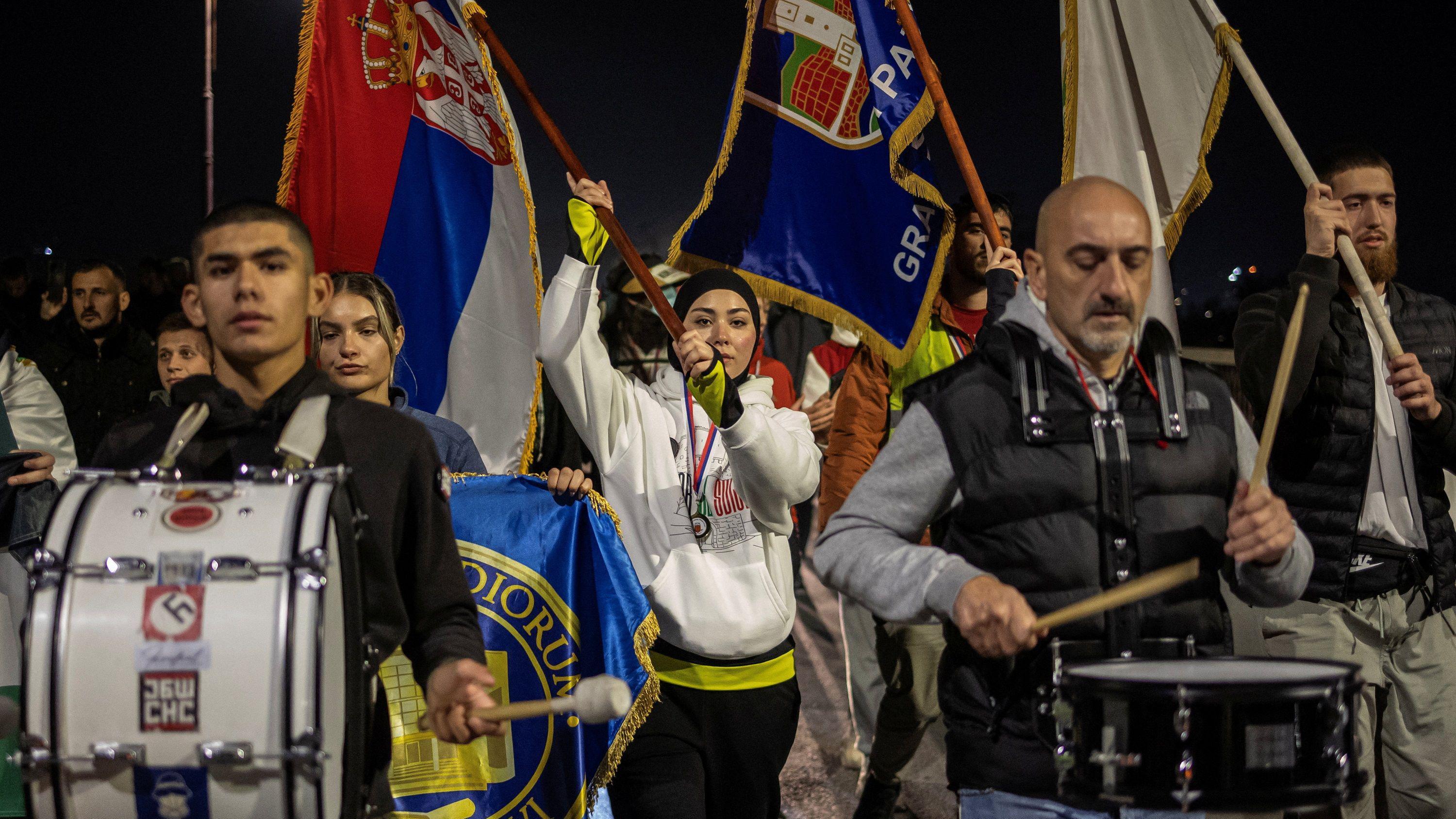 Studentska pešačenja do Novog Sada: Interaktivna mapa i fotografije 13 Doček novopazarskih studenata u Čačku