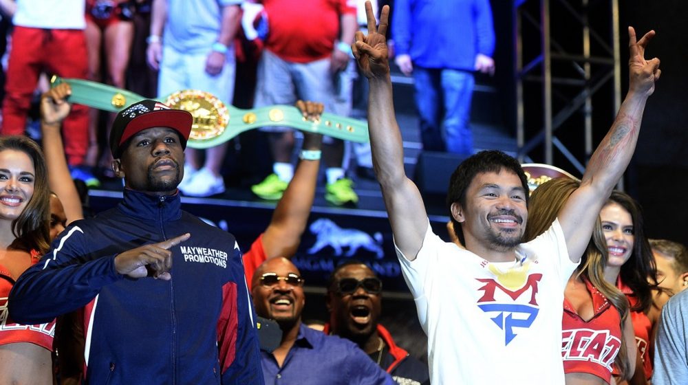 Flojd Mejveder i Mani Pakjao