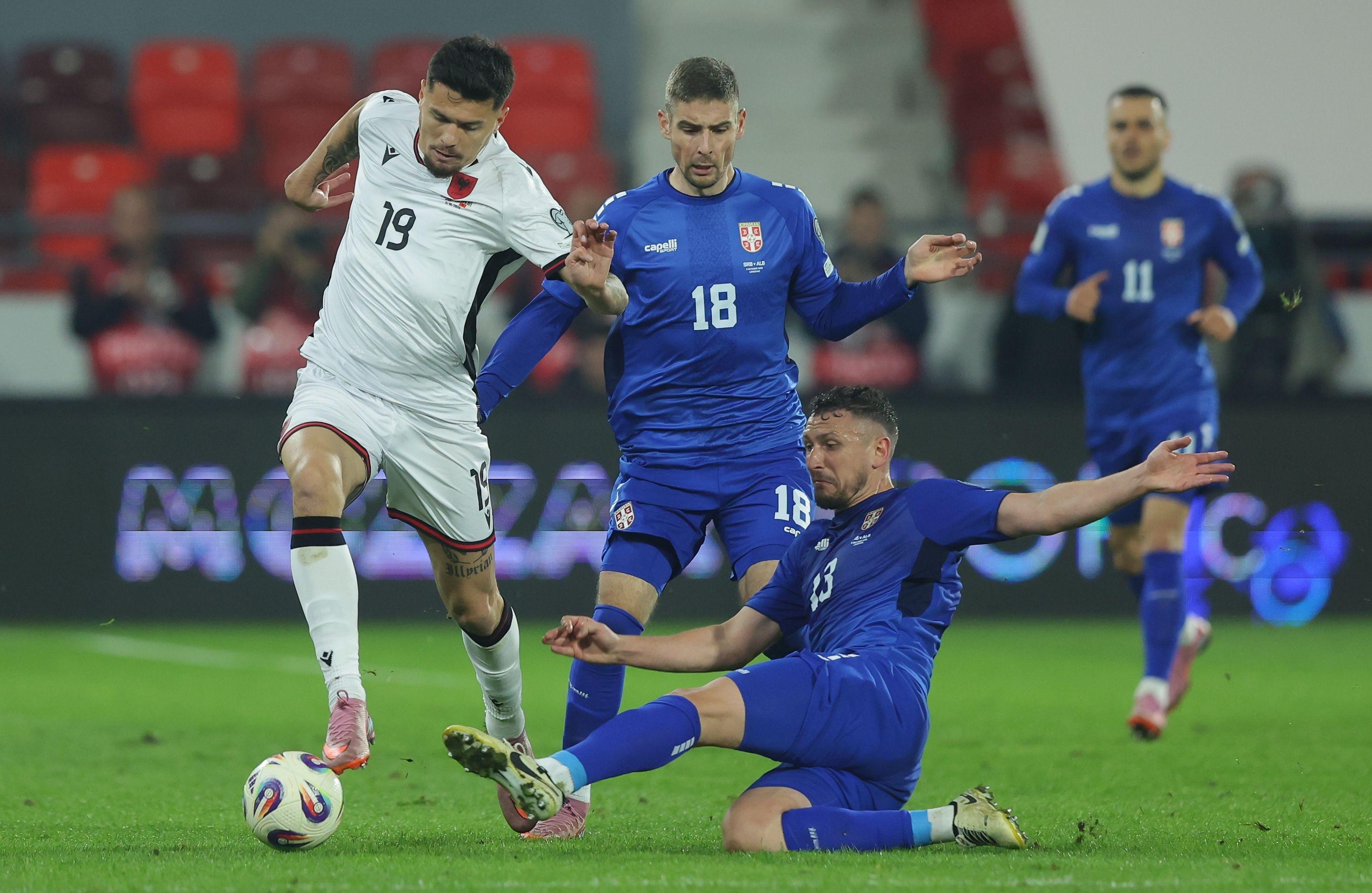 U borbi za baraž Srbija poražena od Albanije, ostavka Piksija 1 Daku i Veljković