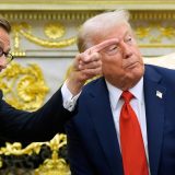 Aleksandar Stub i Donald Tramp