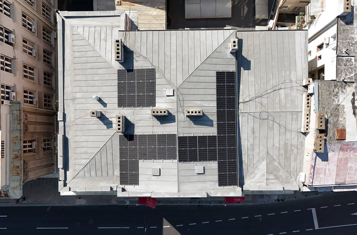 Na krovu Kolarčeve zadužbine postavljena solarna elektrana (FOTO) 2 Na krovu Kolarčeve zadužbine postavljena solarna elektrana (FOTO) 2