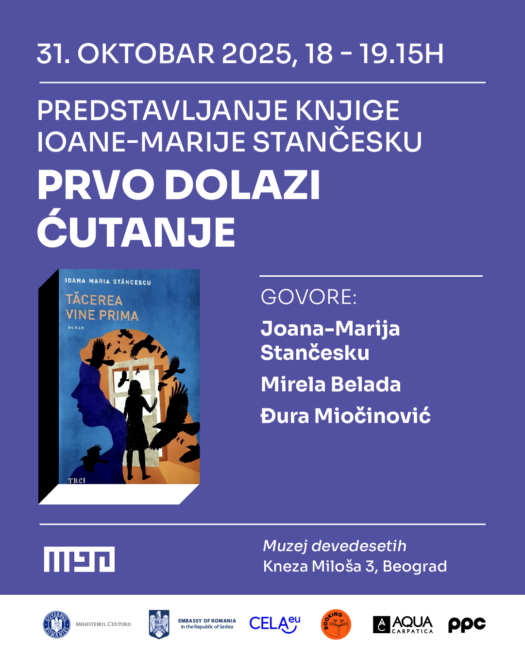 Predstavljanje izdanja savremene rumunske književnosti u M90 - Muzeju devedesetih 2 Predstavljanje izdanja savremene rumunske književnosti u M90 - Muzeju devedesetih 2