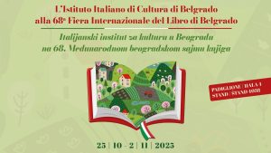 Mnogobrojni italijanski autori biće gosti 68. izdanja Međunarodnog beogradskog sajma knjiga. Gostovanja i susrete sa publikom organizuje Italijanski institut za kulturu u Beogradu koji će imati svoj štand u Hali 4 (štand br. 4038), na kom će biti organizovani susreti sa izuzetnim gostima.