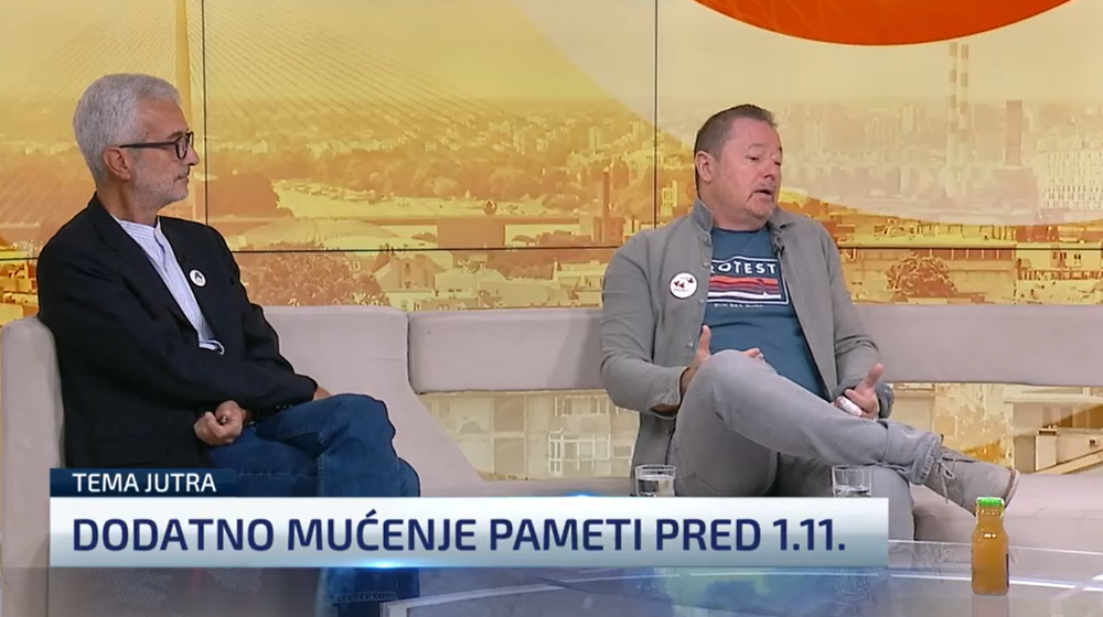 Avžner i Nikolić pred 1. novembar: Vlast se na prvom mestu plaši istine 1