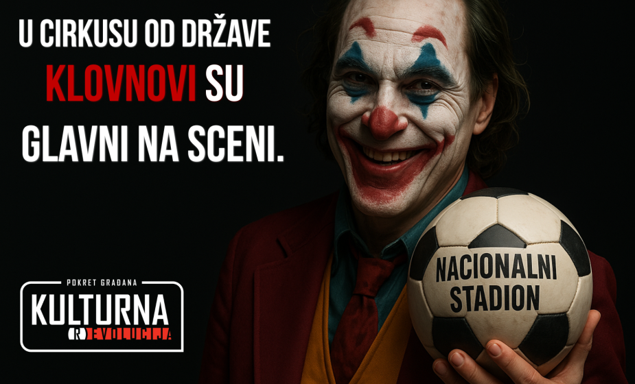 U cirkusu od države, klovnovi su glavni na sceni 1