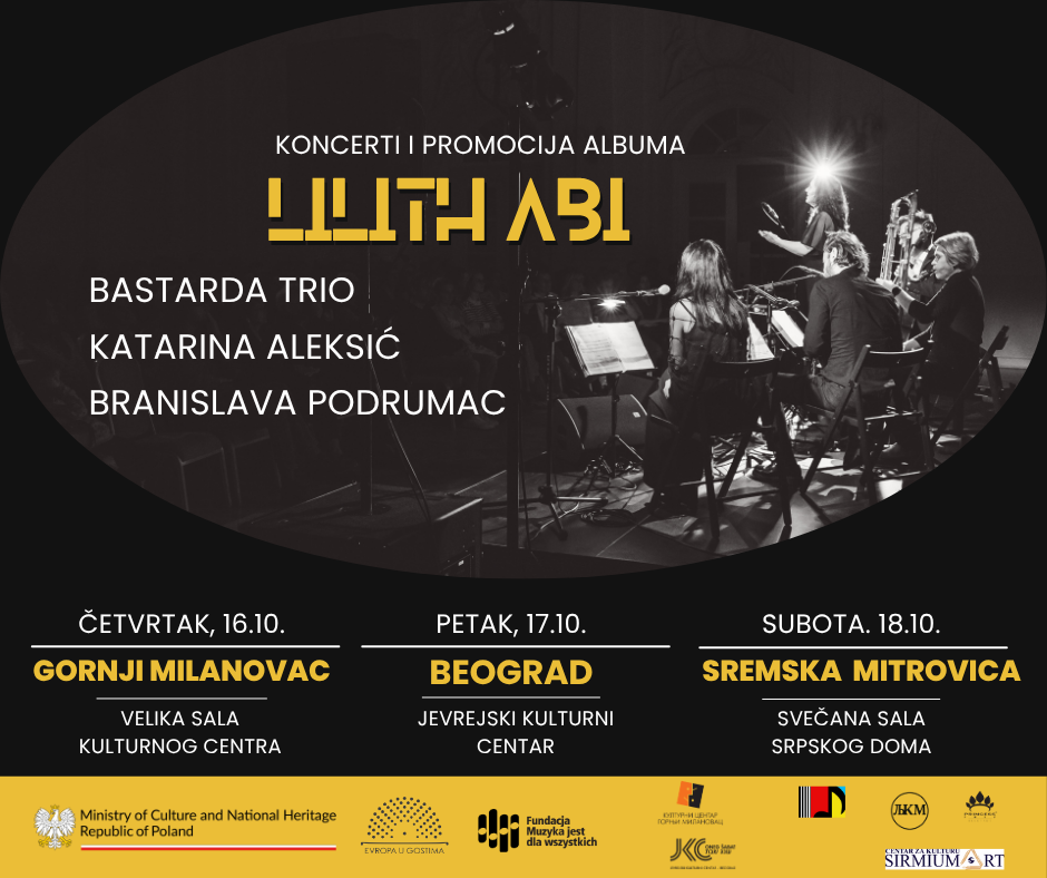 Koncertna promocija albuma LILITH ABI u tri grada u Srbiji uz poljske i srpke umetnike 3 Koncertna promocija albuma LILITH ABI u tri grada u Srbiji uz poljske i srpke umetnike 2