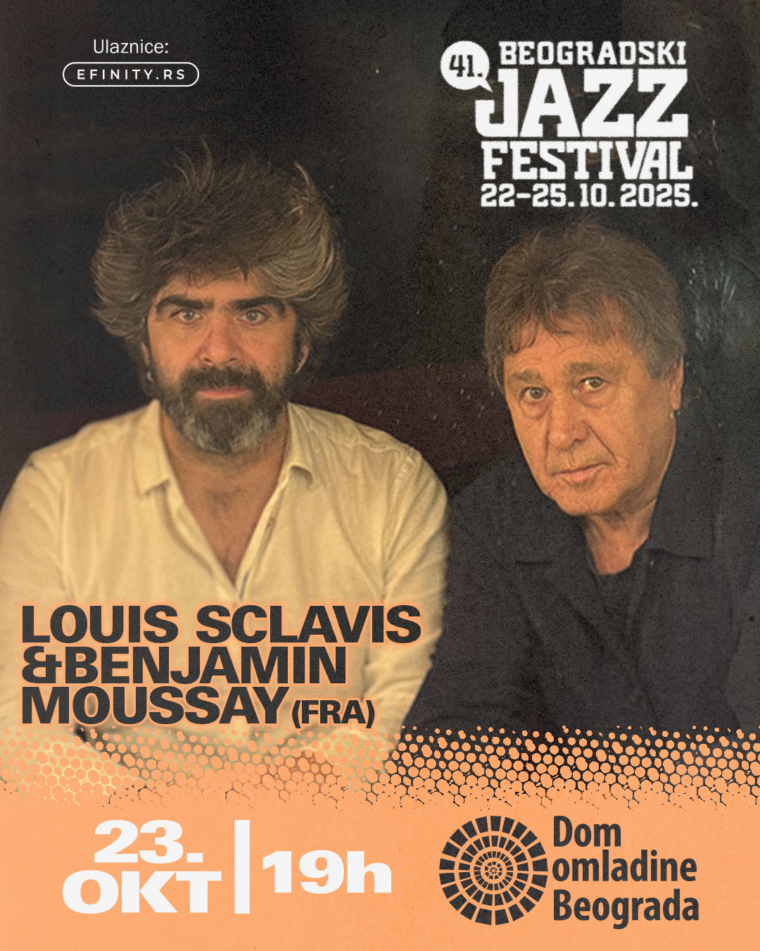 Francuski džez majstori na 41. Beogradskom džez festivalu: Louis Sclavis & Benjamin Moussay „Unfolding“ 2