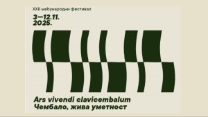 U periodu od 3. do 12. novembra, u Galeriji Srpske akademije nauka i umetnosti, Galeriji Artget i Crkvi Sv. Petra, održaće se ovogodišnje, 22. izdanje međunarodnog festivala Ars vivendi clavicembalum / Čembalo, živa umetnost. Program festivala upotpuniće majstorski kursevi za mlade čembaliste koji će se održavati u Muzičkoj školi Josip Slavenski, kao i na Fakultetu muzičke umetnosti u Beogradu.