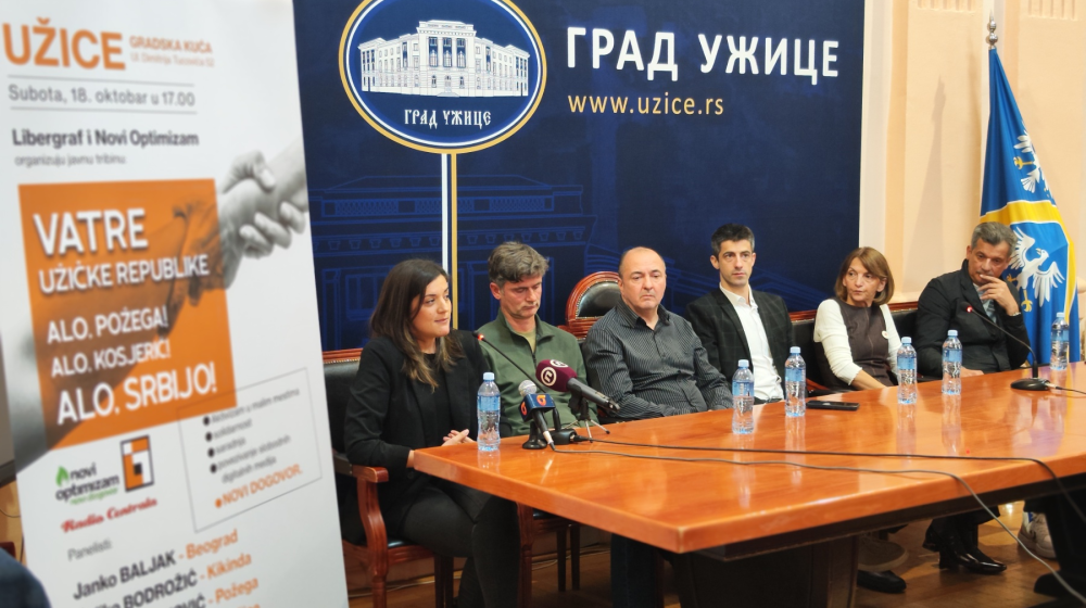 Tribina u Užicu: Građanska solidarnost i lokalni otpor kao pokretači promena 1