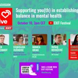 EXIT i UNICEF obeležavaju Svetski dan mentalnog zdravlja međunarodnim panelom „Živi uživo“ 2