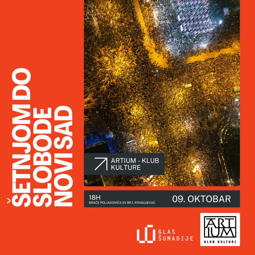 Izložba „Šetnjom slobode Novi Sad”: Hronika protesta kroz objektiv Lazara Novakovića u Galeriji „Artium” 2