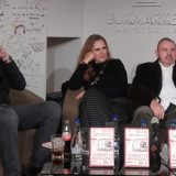 Nikad neću da zaboravim kad mi je Ljuba Tadić od prve plate kupio gumene čizme "Borovo": Promocija novog romana Gorana Markovića kulturni događaj 11