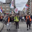 Studenti iz Kragujevca krenuli na vidovdanski marš do Kraljeva 11