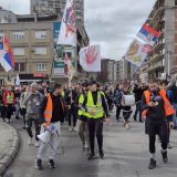 Na PMF-u prikupljanje donacija za kragujevačke studente koji pešače do Novog Sada 5