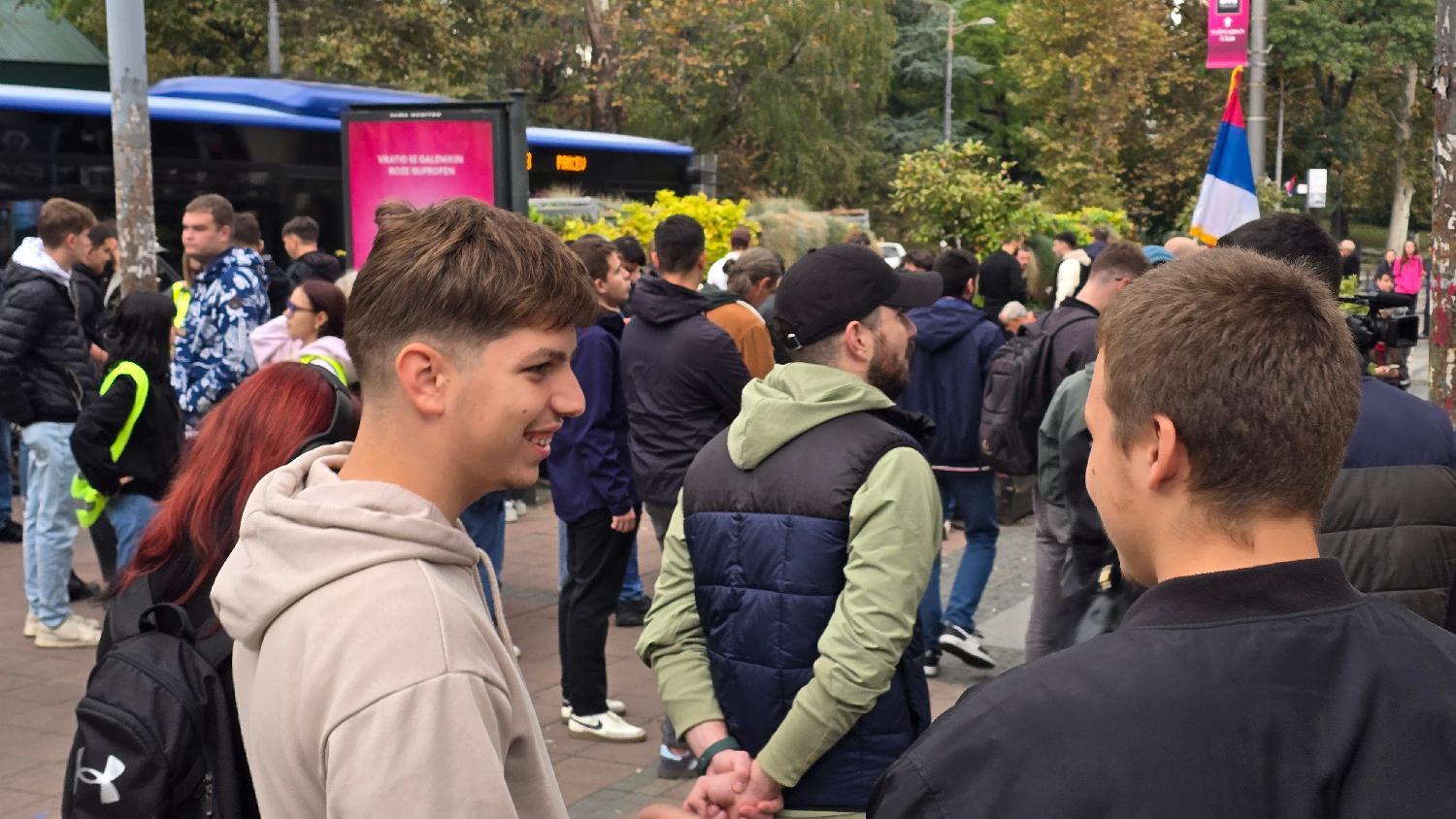 Skupovi podrške srpskom narodu na Kosovu: Studentski protest završen kod Ušća 4