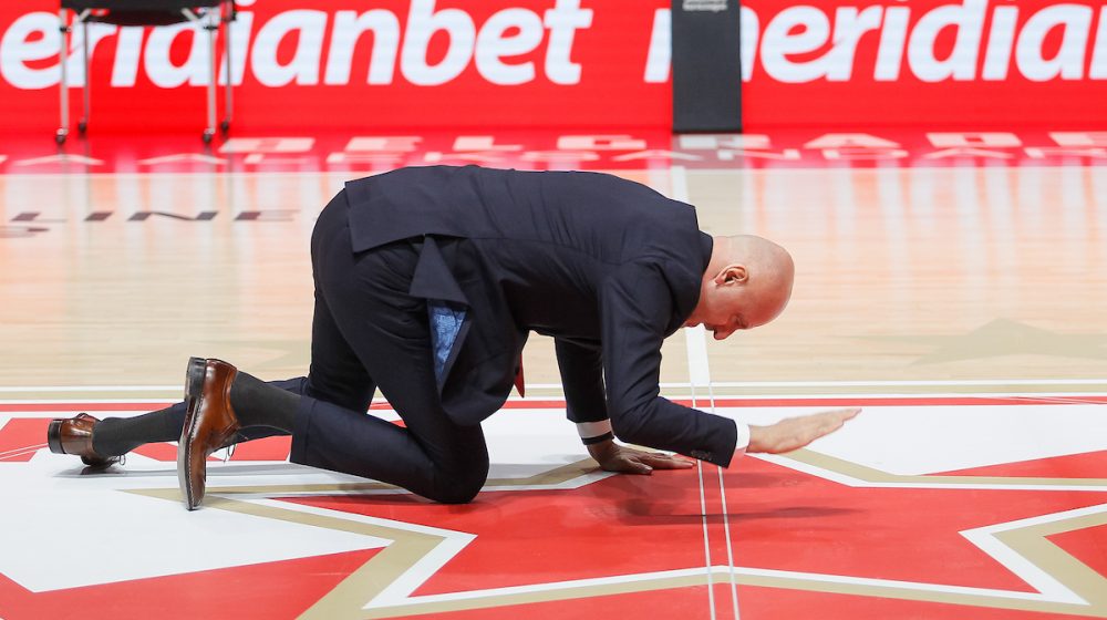 Saša Obradović, trener KK Crvena zvezda