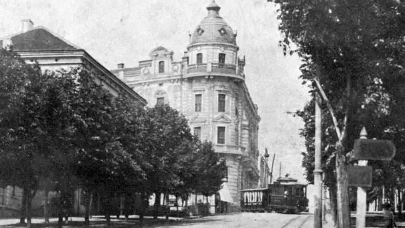 Kako je Beograd prešao put od 'konjskog' do modernih tramvaja 6 Tramvaj prolazi ulicama Beograda, okolo su drvoredi
