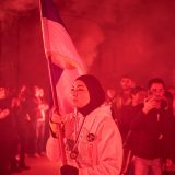 Suze i baklje: Doček novopazarskih studenata u Čačku - u fotografijama 5