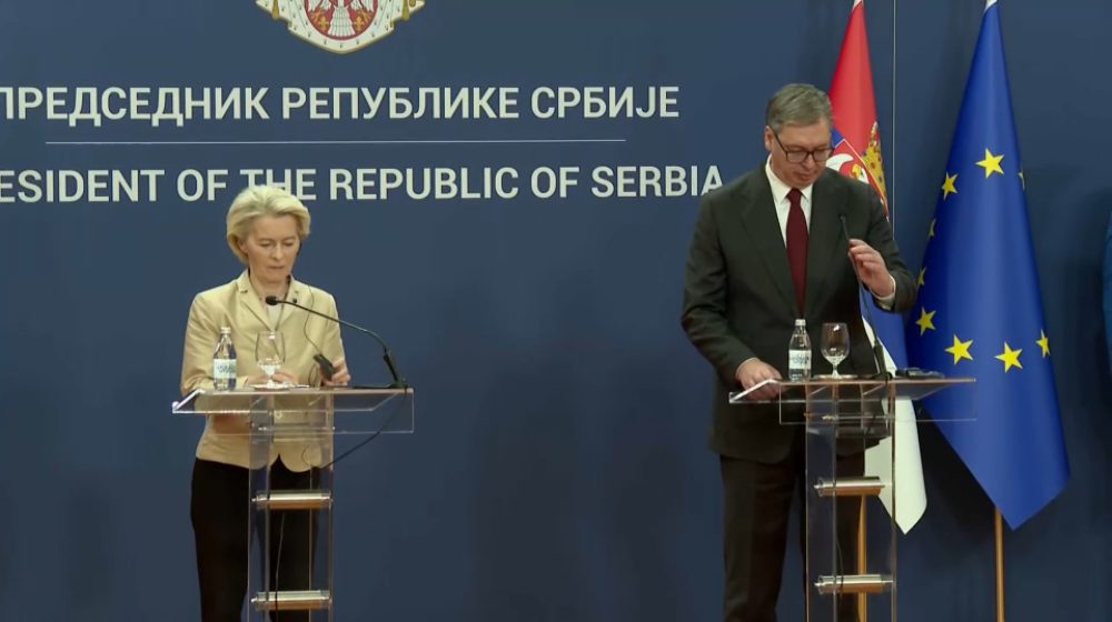 Ursula fon der Lajen: Stav EU podrazumeva slobodu, a ne represiju, uključujući pravo na mirno okupljanje 1