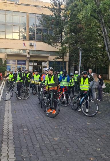 Biciklisti iz Niša stigli u Paraćin, završili prvi dan vožnje ka Novom Sadu 1