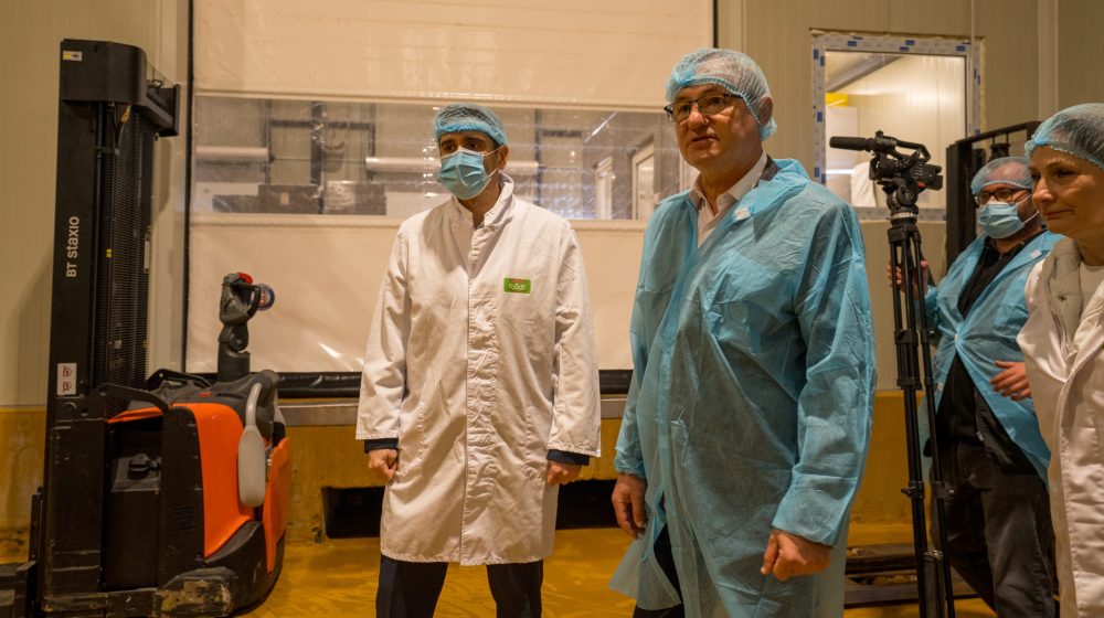 Ministar poljoprivrede na otvaranju novog pogona za preradu pilećeg mesa u Bačincima 1