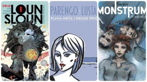 Izdavačka kuća Stalker pred Sajam knjiga objavila je tri vrlo zanimljiva integralna izdanja - Loun Sloun, Plava nota i Monstrum.