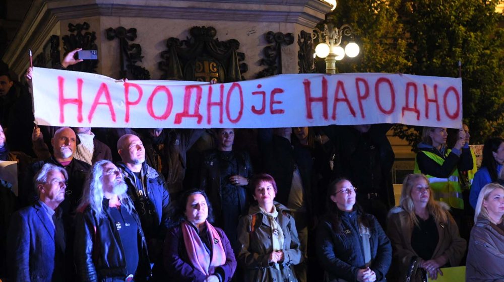 "Narodno je narodno": Glumci Ateljea 212 poslali poruku podrške kolegama iz Narodnog pozorišta 1