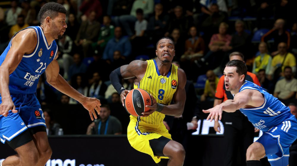 Makabi - Real Madrid, Loni Voker, Valter Tavares i Mario Hezonja