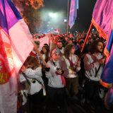 Doček kroz fotografije: Novosađani dočekuju studente i građane iz svih krajeva Srbije povodom godišnjice od pada nadstrešnice 4