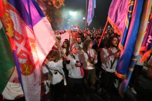 Doček kroz fotografije: Novosađani dočekuju studente i građane iz svih krajeva Srbije povodom godišnjice od pada nadstrešnice 1