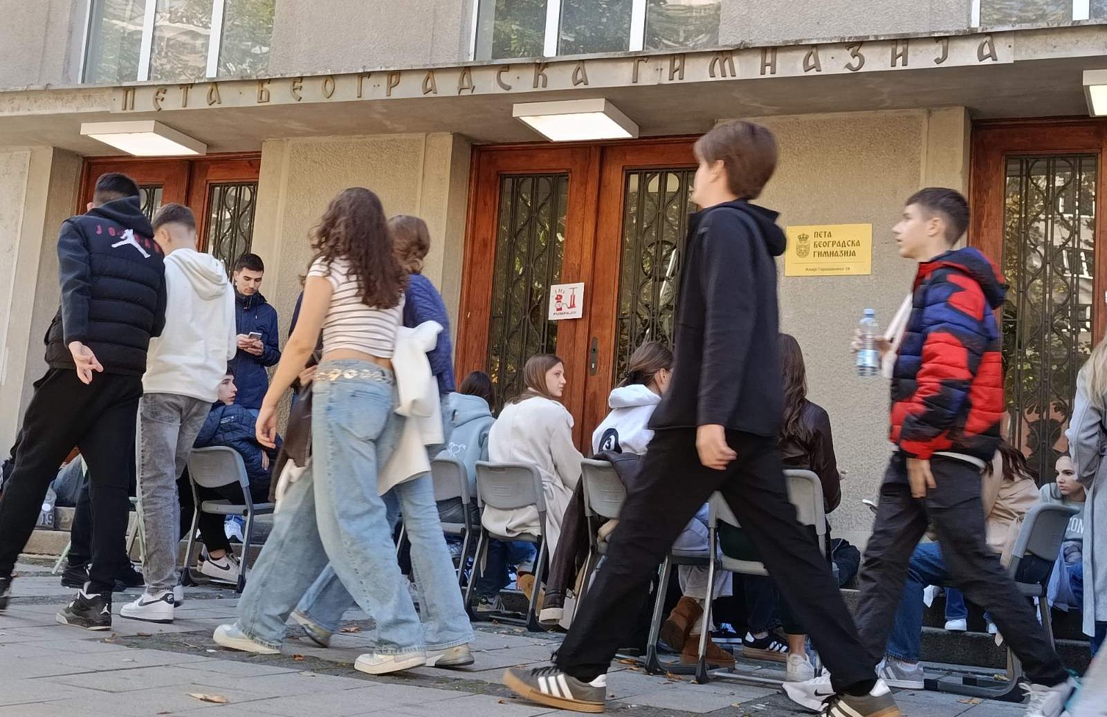 Blokada peta beogradska gimnazija