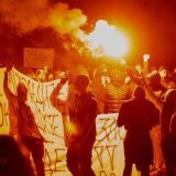 protest protiv migranata u Podgorici