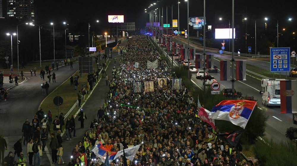 Komemorativna šetnja u Beogradu u slikama (FOTO) 1