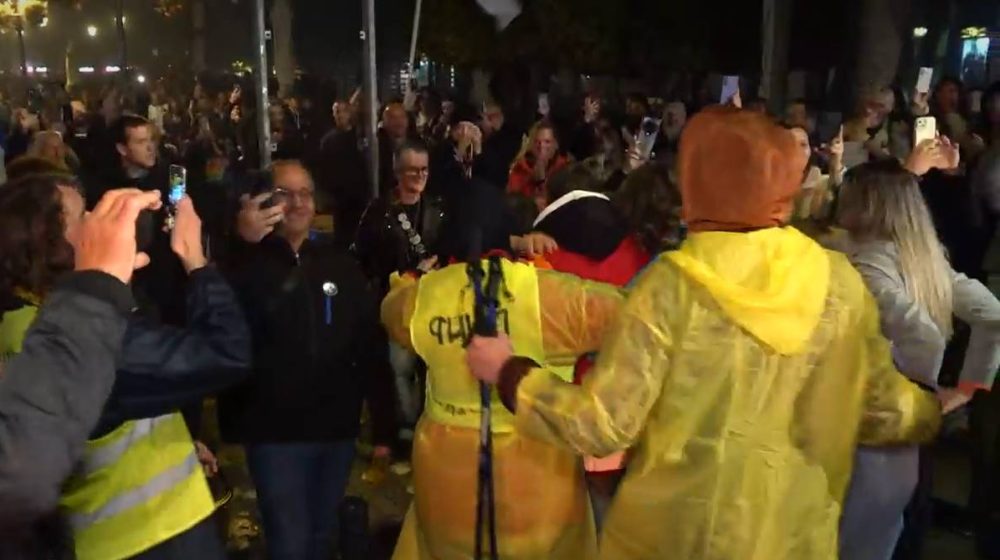 doček novopazarskih studenata u Požegi