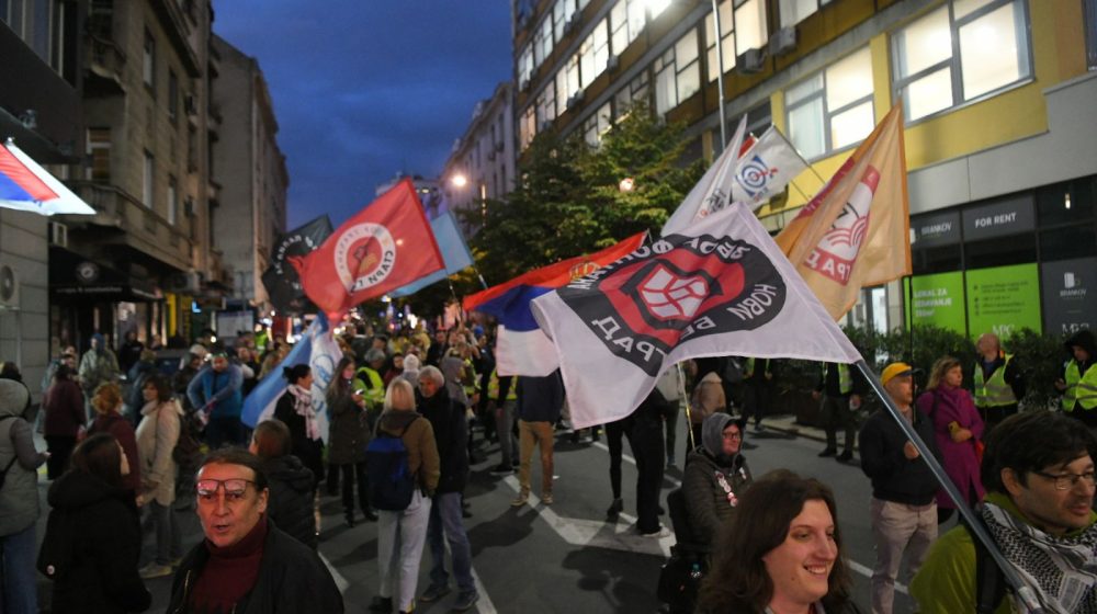 Zborovi građana beogradskih opština završili protestnu šetnju, saopštena lista funkcionera za koje smatraju da ih je trebalo lustrirati 1