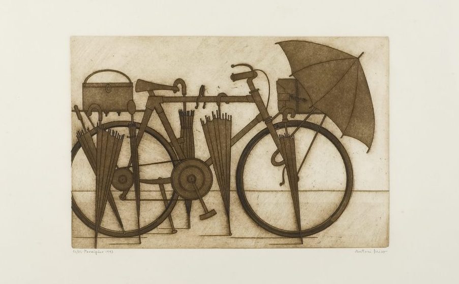 Izložba grafika Antoni Miroa u Malom likovnom salonu kragujevačkog Narodnog muzeja 1